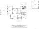 Detailed floor plan of the first floor showing the layout of the living spaces and their dimensions at 1317 Birch St, Denver, CO 80220