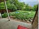 View of the backyard from the covered back porch at 12058 E Virginia Pl, Aurora, CO 80012