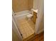 Well-lit bathroom featuring tile floor, vanity, toilet, and tub with shower at 12058 E Virginia Pl, Aurora, CO 80012