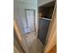 Small bathroom with sink, toilet, and shower at 12058 E Virginia Pl, Aurora, CO 80012
