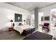 Bright bedroom with large windows and plenty of natural light at 1620 Little Raven St # 109, Denver, CO 80202