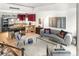 Open living space blending modern decor, kitchen view, and natural light at 1620 Little Raven St # 109, Denver, CO 80202