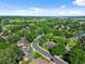 Wide angle neighborhood view with lush mature trees at 3726 E Nichols Ave, Centennial, CO 80122
