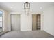 Open bedroom with natural light, carpet and two closets at 1386 Zenobia St, Denver, CO 80204