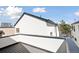 Exterior angle of a modern townhome roof top deck at 1386 Zenobia St, Denver, CO 80204