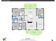 Floorplan showing a 1816 sq ft home at 7115 Geneva Ct, Lakewood, CO 80214