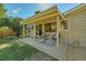 Relaxing patio area with seating, providing a peaceful outdoor space at 7115 Geneva Ct, Lakewood, CO 80214