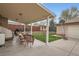 Outdoor patio with furniture, basketball hoop and grill perfect for entertainment at 4840 Depew St, Denver, CO 80212