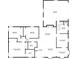 Detailed floor plan showcasing layout and dimensions of the home at 3229 Swadley St, Wheat Ridge, CO 80033