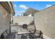 Cozy rooftop deck featuring comfortable seating and outdoor dining area at 1333 Elati St # 3, Denver, CO 80204