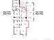 Floor plan for Unit 1518 and 1520's main floor layout at 1518-1520 S Sherman St, Denver, CO 80210