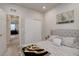 Bedroom features a comfortable bed, closet, and artwork on the wall at 2785 Black Hawk Pl, Brighton, CO 80601