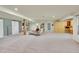 Spacious finished basement with ample room for entertaining and storage at 3311 Klondike Pl, Castle Rock, CO 80108
