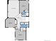 Detailed floor plan showing layout of the house. Second floor at 3311 Klondike Pl, Castle Rock, CO 80108