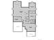 Basement floor plan with recreation room, flex room, and unfinished storage areas at 5602 Riverbend Ave, Firestone, CO 80504