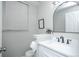 Updated bathroom with modern vanity and fixtures at 6436 Silver Mesa Dr # E, Highlands Ranch, CO 80130