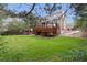 Large backyard with a spacious deck perfect for outdoor entertaining and relaxation at 10375 Lions Heart, Lone Tree, CO 80124