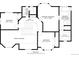 Detailed floor plan showcasing bedroom and bathroom layouts, providing a comprehensive view of the home's design at 7192 Pinewood Dr, Evergreen, CO 80439