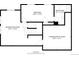 Basement floor plan displaying recreation room, bedroom, and bathroom layouts for spacious living at 7192 Pinewood Dr, Evergreen, CO 80439