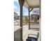 Inviting porch with mountain views and chair seating at 8503 Estes Park Ave, Littleton, CO 80125