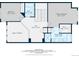 Upstairs floor plan with primary bedroom, en-suite bathroom and walk-in closet, and additional bedroom at 12743 W Bowles Pl, Littleton, CO 80127