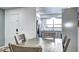 This dining area is adjacent to the kitchen, and has a door to the entryway at 420 Wright St # 101, Lakewood, CO 80228