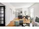 Spacious living space with a blend of living and dining areas, perfect for entertaining at 1000 N Ogden St, Denver, CO 80218