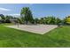 Outdoor basketball court with seating at 5809 E Caley Dr, Centennial, CO 80111