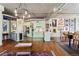 Modern kitchen boasts updated appliances, sleek cabinetry and a stylish island at 290 W 12Th Ave # 303, Denver, CO 80204