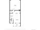 Floorplan for the first floor of the home with labels and dimensions at 21528 E 59Th Pl, Aurora, CO 80019