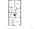 Floorplan for the second floor of the home with labels and dimensions at 21528 E 59Th Pl, Aurora, CO 80019