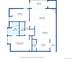 Detailed floor plan showing layout, room sizes, and dimensions of the property at 23561 Genesee Village Road # C, Golden, CO 80401
