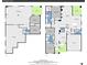 Detailed floorplan showcasing the layout of the home, including the kitchen, bedrooms, living spaces, and outdoor areas at 9784 S Iris Ct, Littleton, CO 80127