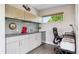 Stylish office with modern cabinets, a beverage cooler, and natural light at 2898 W 22Nd Ave, Denver, CO 80211