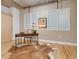 Bright home office with natural light, neutral paint, hard wood floors, and modern desk at 1449 Wynkoop St # 305, Denver, CO 80202