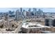 Beautiful views of the city skyline from the residence highlight the property's prime location and urban appeal at 2899 N Speer Blvd # 203, Denver, CO 80211