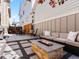 Outdoor patio with fire pit and comfortable seating perfect for enjoying the outdoors at 5511 Wabash St, Denver, CO 80238
