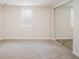 Finished basement bedroom with mirrored closet doors at 991 S Holly St, Denver, CO 80246