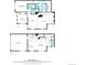 Combined floor plans of a two-story house, showing room layouts and dimensions at 7777 E 23Rd Ave # 201, Denver, CO 80238