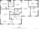 Detailed floor plan showcases a spacious home layout with labeled rooms and dimensions at 290 Pierce St, Lakewood, CO 80226