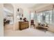 Cozy sitting area with ample natural light, offering a tranquil space for reading or relaxation at 4143 Da Vinci Dr, Longmont, CO 80503