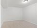 Spacious unfinished basement with neutral carpet at 12516 E Alaska Ave, Aurora, CO 80012