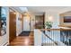 Bright foyer with hardwood floors and plenty of storage space at 1740 Shavano St, Longmont, CO 80504
