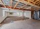 Spacious unfinished basement with carpeting at 3853 S Malta St, Aurora, CO 80013