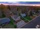 A beautifully captured aerial view showcasing this home's well-kept yard and peaceful residential setting at 1645 Wabash St, Denver, CO 80220