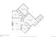 Basement floor plan illustration with a layout that features an entertainment and game room at 11421 Belle Meade Dr, Conifer, CO 80433