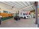 Spacious garage featuring ample storage, tools, an ATV and RV, offering convenience at 11421 Belle Meade Dr, Conifer, CO 80433