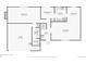 Layout of the first-floor showing the living room, kitchen, and dining area at 12097 E Mexico Ave, Aurora, CO 80012