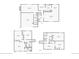 Detailed floor plan showcasing the layout of the home's three floors including the basement at 12097 E Mexico Ave, Aurora, CO 80012