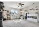 Sunlit bedroom with a loft bed, a desk area, and ample storage, perfect for a retreat at 7258 Oasis Dr, Castle Rock, CO 80108